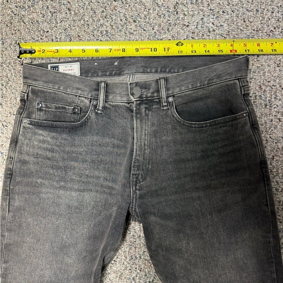 Men’s Gap grey jeans, size 32, skinny fit - Picture 4 of 6